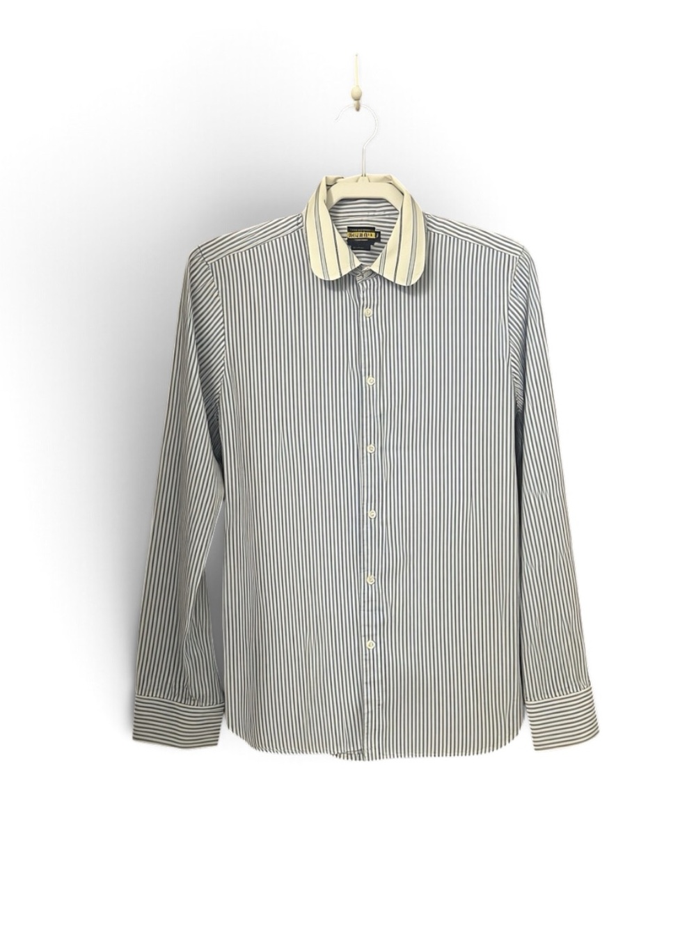 Ralph Lauren Rugby Club Collar Striped Button Down Top Size 8